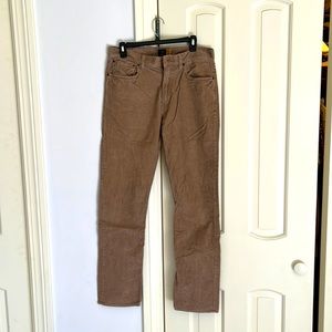 JCREW 5 pocket cords 770 31/32 Khaki